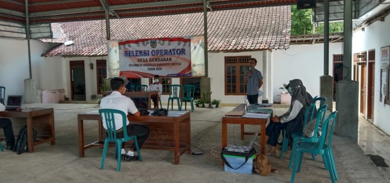 Seleksi Operator Gendaran Berbasis CAT