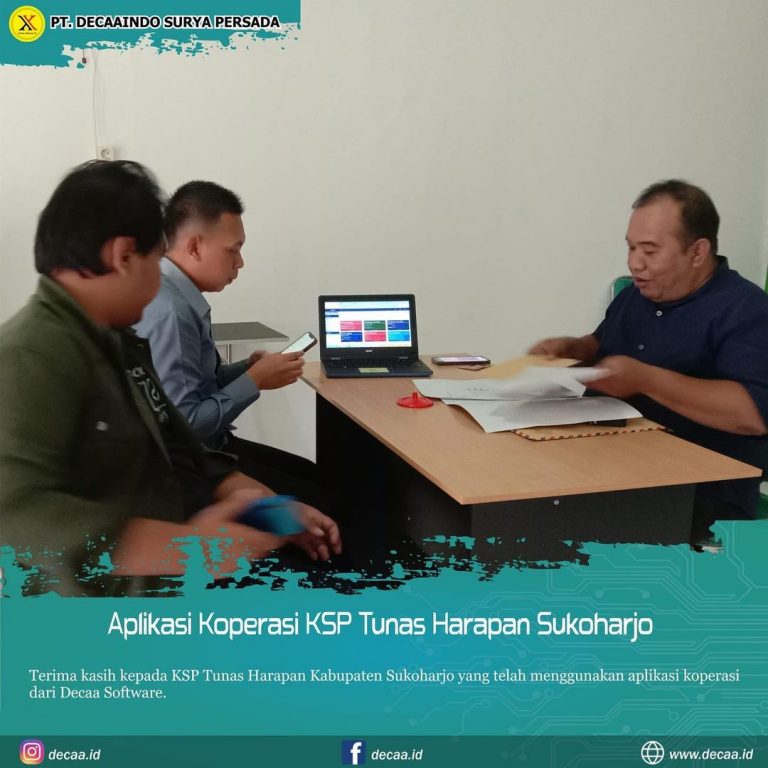 Aplikasi Koperasi KSP Tunas Harapan Sukoharjo