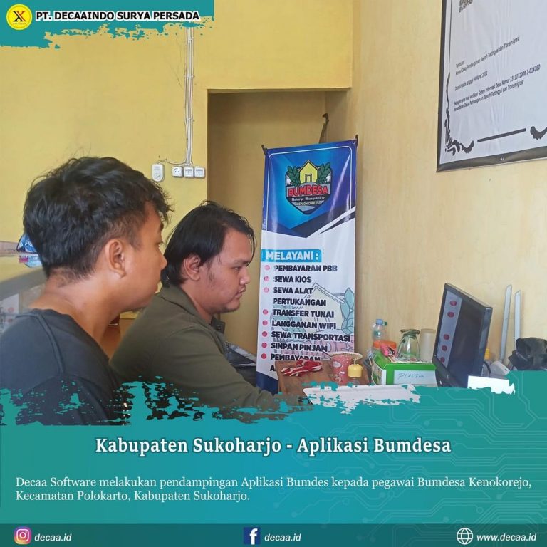 Kabupaten Sukoharjo – Aplikasi Bumdesa