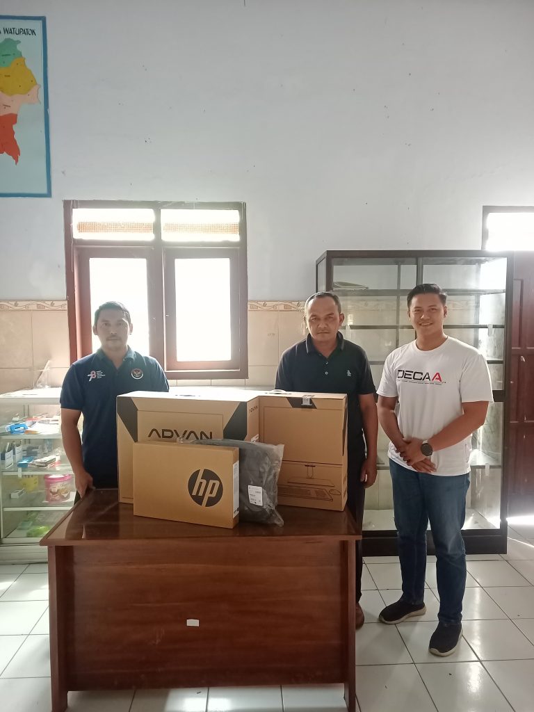 Desa Watu Patok Melakukan Pengadaan Laptop di Decaa.id