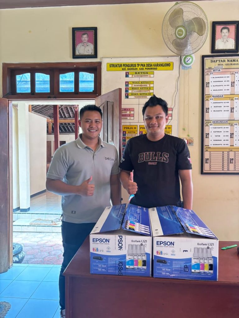 Pengadaan Barang untuk Pemerintah Desa Karangjoho Kecamatan Badegan Kabupaten Ponorogo